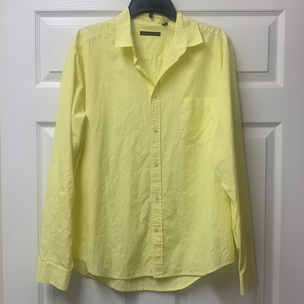 Men’s Theory button down shirt